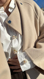 Pearl_Constellation_18K_gold-plated_clip-on_button_cover_with_pearls_and_zirconia_on_shirt